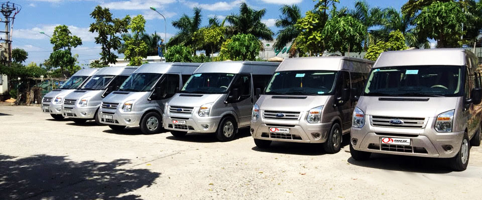 4 bước thuê xe 16 chỗ tiễn sân bay Tân Sơn Nhất tại Thuexehuydat.com chi tiết